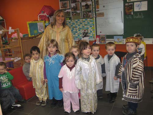 Repas typique d'Afrique du Nord classe de Mme Sabrina -Caro 005