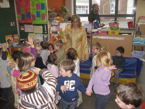 Repas typique d'Afrique du Nord classe de Mme Sabrina -Caro 009